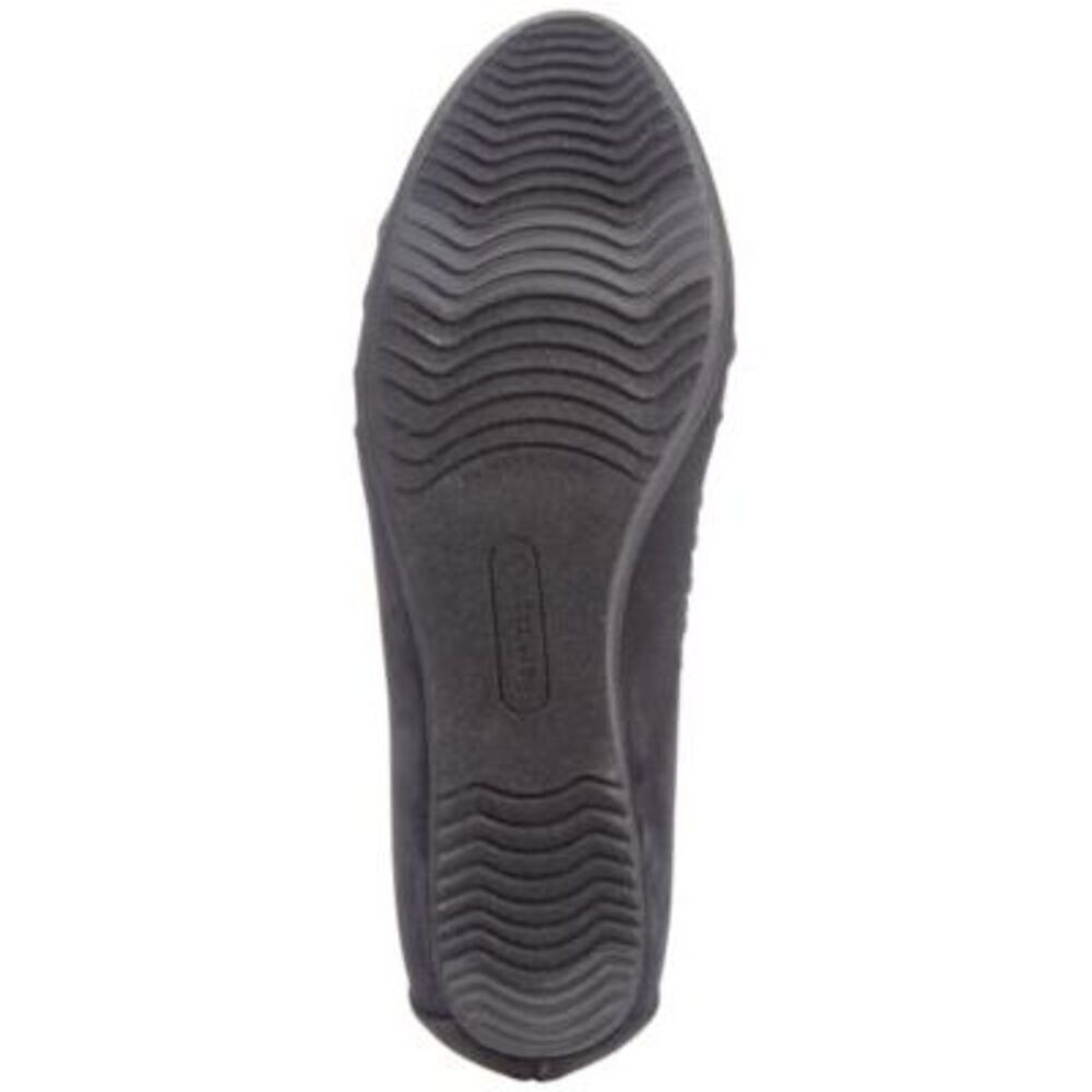 BARETRAPS Womens Black Hidden Heel Pleated Norma Wedge Slip On Ballet Flats 5 M - Picture 4 of 4